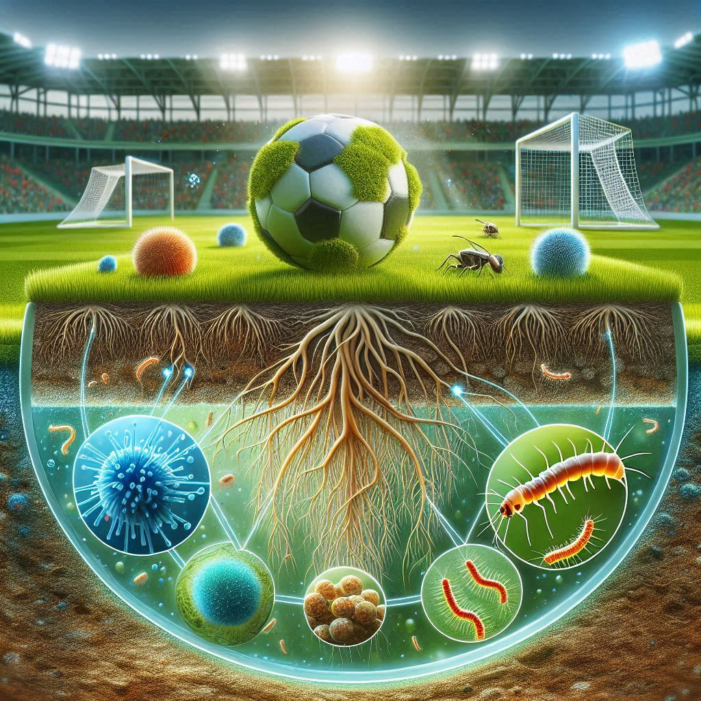 Aplicación de Microbiología y Nematodos Entomopatógenos en el Manejo Fitosanitario de Césped Natural de Uso Deportivo